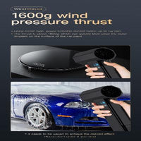 Super Air Jet Blower, Mini Car Blow dryer High Powered Jet Air, Leaf & Snow Blower, Turbo fan