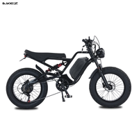 The New E-22 X Cruiser -Mountain Monster Electric Mountain bike cruiser, 37 mph super fast Mountain bike, New Mountain monster cruiser bike