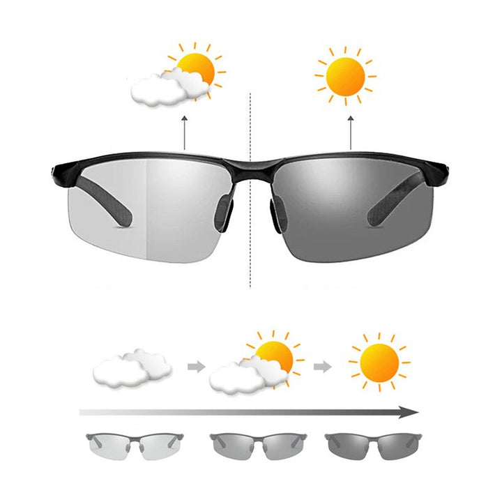 Stylish Polarized Sunglasses,  Fashion sunglasses, Steel frame sunglasses