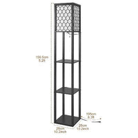 Bookshelf And Storage Shelf Floor Lamp Gorgeous Modern design