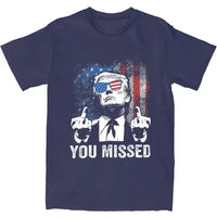 Funny Trump "You Missed" Top Tee, Trump You missed shirt,