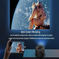 Mini Smart Projector Auto Focus Android LED HD Projector, Portable Mini Projector HD smart Movies