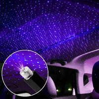 Car Ceiling LED Starry Sky Night Light USB Powered Galaxy Star Projector