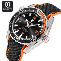 QINGXIYA Brand New Fashion Quartz Watch Men Sports Silicone Strap Waterproof Luminous Calendar Mens Watches Relogio Masculino