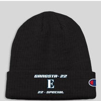 Twenty Two Champion Brand Ski Hat, Twenty Two brand Ski Hat , Gangsta Twenty Two Brand hat, Embroidered Product