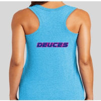 Twenty Two brand pink womens Tank top, New Deuces Tank top womens, Hot pink Tank Tops, Twenty Two Custom tank top