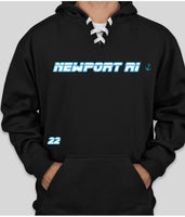 Hockey Style sweatshirt, Twenty Brand Hoodie, Newport RI Sweatshirt High Quality custom
