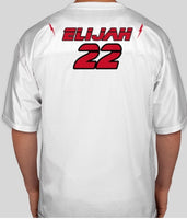 Elijah # 22 Professional Jai alai Player Jersey, Super High quality, Jai Alai fastest ball Game Jersey, Elijah 22 lightning Jersey
