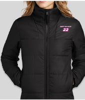 North Face Twenty Two Jacket, Twenty Two North face Womens Jacket, Womens North face Embroidered Jacket