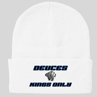 Twenty Two Deuces Brand Ski hat, Winter stylish hat twenty two brand, Kings only Deuces hat