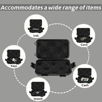 Super Strong Magnetic Key Holders Under Car Hide Key, Magnetic Box for Storage Key, Extra Strong Magnetic stash box