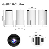 New 300 MAX 2.0 Retro video game consoles Video Game Consoles mini Portable Intelligent Projector 720p Home Projector