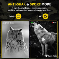 Ultra Clear 4K 36MP Night Vision Binoculars, Night vision binoculars, Night vision recording binoculars