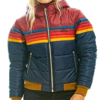 Women's Casual Hooded Printed Short Jacket, spring or fall Trendy Multi colored womens Jacket