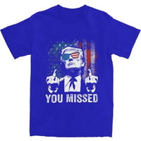 Funny Trump "You Missed" Top Tee, Trump You missed shirt,
