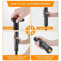 Brand New Electric Wine Bottle Opener Kit, Wine Bottle opener electric, Automatic Portable wine bottle opener