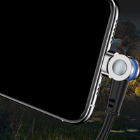 2nd Generation 180° Rotating Magnetic Cable dual phone charger