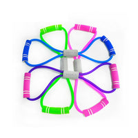 Yoga Elastic Rubber Rope Expander Bands, Elastic stretch bands for training and rehab strength