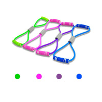 Yoga Elastic Rubber Rope Expander Bands, Elastic stretch bands for training and rehab strength
