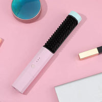 Wireless Hair Straightener, safe styling hair straightener