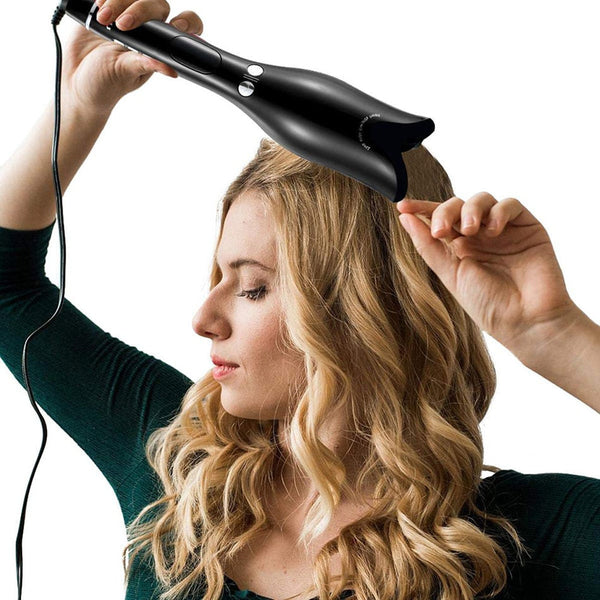 Automatic Rotating Curling Iron, Ceramic heat curling iron, Professional grade ceramic curling iron
