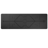 Non Slip Fitness Yoga Mat with Position Lines, Pro yoga mat