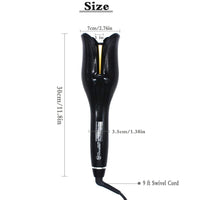 Automatic Rotating Curling Iron, Ceramic heat curling iron, Professional grade ceramic curling iron