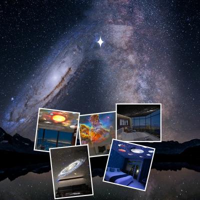 New HD 2.0 Night Light Galaxy Projector Starry Sky Projector 360 Rotate Planetarium Lamp