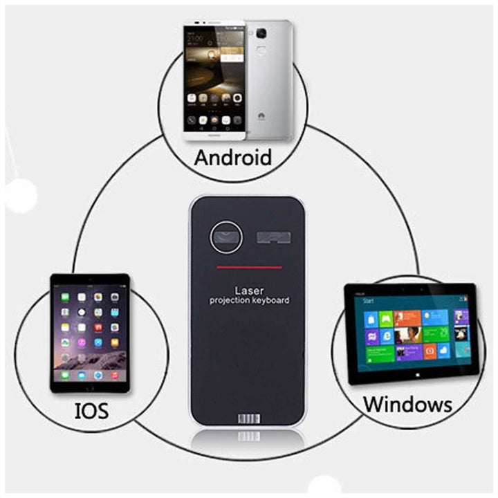 Bluetooth Wireless Laser Keyboard, Wireless mobile keyboard