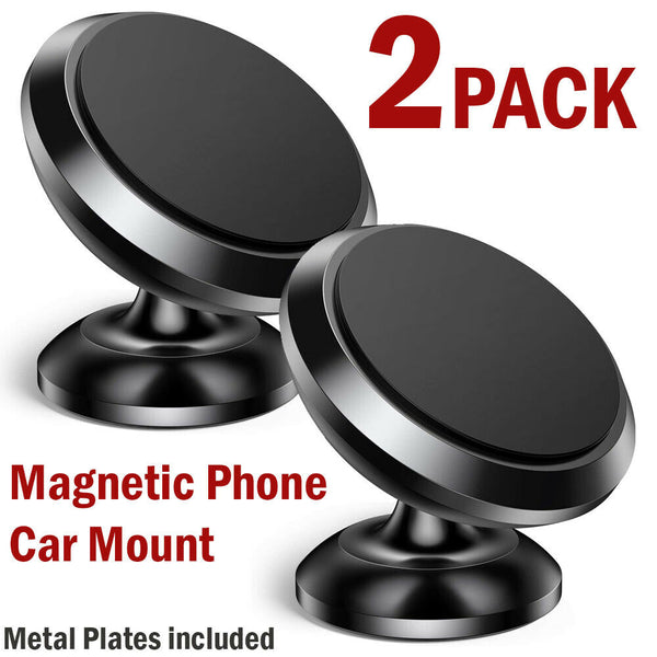 Super Magnetic Car Mount 360 Degree Dashboard Holder For Cell Phone Universal
