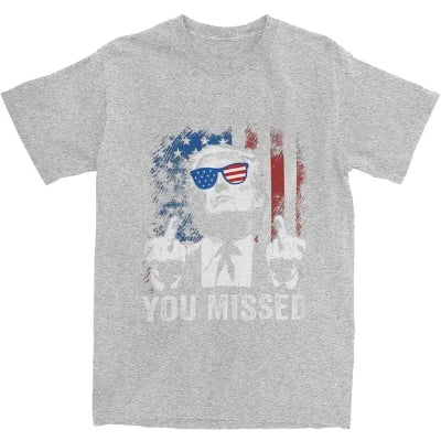 Funny Trump "You Missed" Top Tee, Trump You missed shirt,