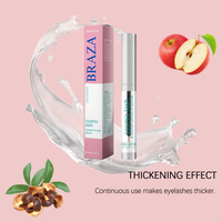BRAZA 5ml Eyelash Extension Serum Eyebrow Lash Growth Lengthening Fuller Lasting Moisturizing Thicken Eye Lash Curly Serum
