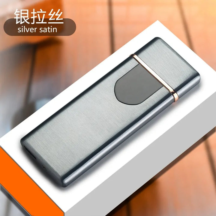 Windproof Electronic Ultra Thin USB Cigarette Lighter, Windproof lighter USB rechargeable, Quality lighter