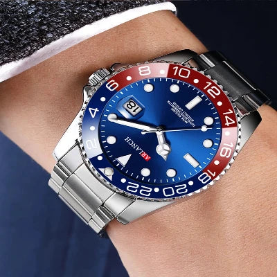 ARLANCH Hot Sell Men Quatrz Watch Sport Mens Watches Top Brand Luxury Waterproof Full Steel Quartz Clock Men Relogio Masculino