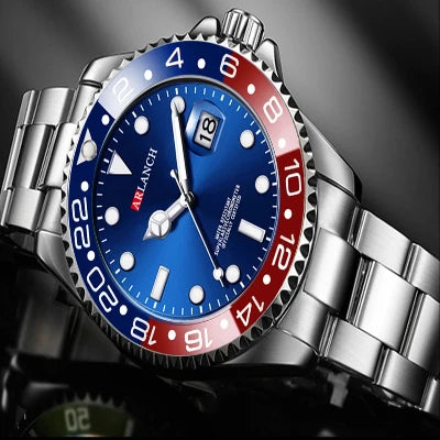 ARLANCH Hot Sell Men Quatrz Watch Sport Mens Watches Top Brand Luxury Waterproof Full Steel Quartz Clock Men Relogio Masculino