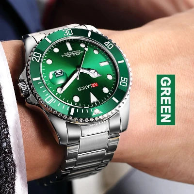ARLANCH Hot Sell Men Quatrz Watch Sport Mens Watches Top Brand Luxury Waterproof Full Steel Quartz Clock Men Relogio Masculino