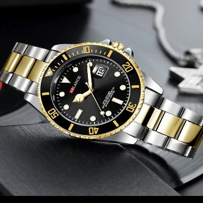 ARLANCH Hot Sell Men Quatrz Watch Sport Mens Watches Top Brand Luxury Waterproof Full Steel Quartz Clock Men Relogio Masculino