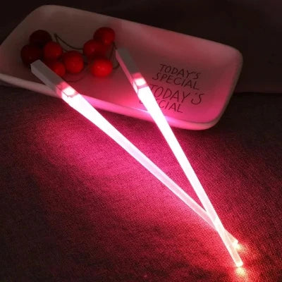 Jedi Chopsticks, LED Light-saber Chopsticks, Glowing light Chopsticks, Star warzz Style Sushi chopsticks