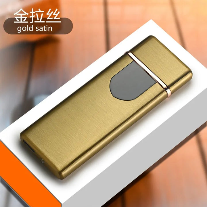 Windproof Electronic Ultra Thin USB Cigarette Lighter, Windproof lighter USB rechargeable, Quality lighter