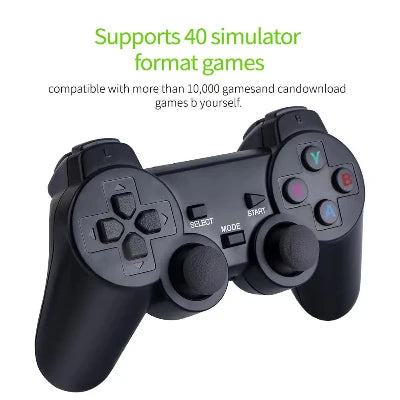 Video Game Console, Wireless portable game console, Instant fast gaming console, wireless controller video gaming console