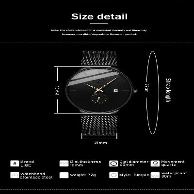 LIGE New Waterproof Watch Men Fashion Military Sports watches