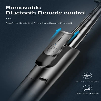 2024 New 6-in-1 Bluetooth Self Timer Selfie Stick, Most modern and effective Selfie stick with ring light duals