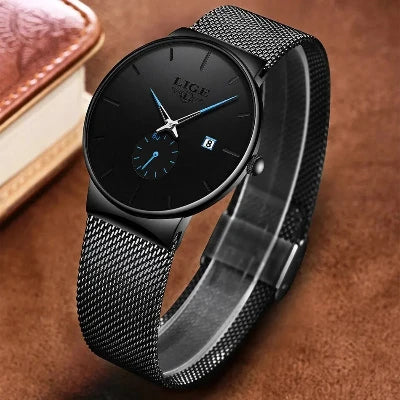 LIGE New Waterproof Watch Men Fashion Military Sports watches