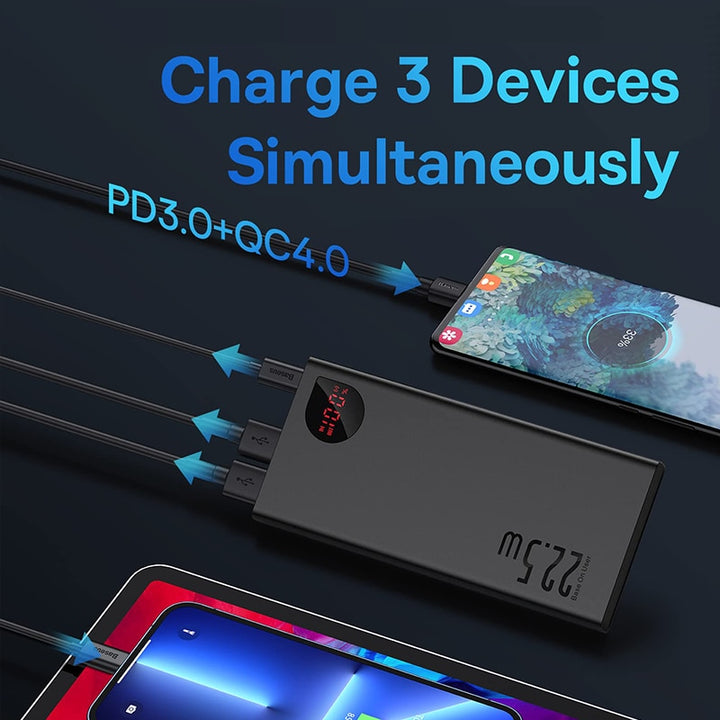 Fast Charging Portable cell phone charger, Cell phone charger cordless