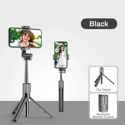 2024 New 6-in-1 Bluetooth Self Timer Selfie Stick, Most modern and effective Selfie stick with ring light duals