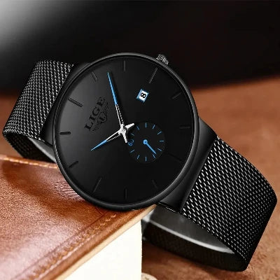 LIGE New Waterproof Watch Men Fashion Military Sports watches