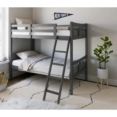 Beautiful Storkcraft Caribou Twin-over-Twin Bunk Bed  – GREENGUARD Gold Certified Bunk beds
