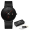 black red