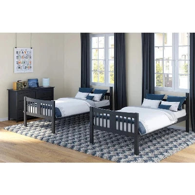 Beautiful Storkcraft Caribou Twin-over-Twin Bunk Bed  – GREENGUARD Gold Certified Bunk beds