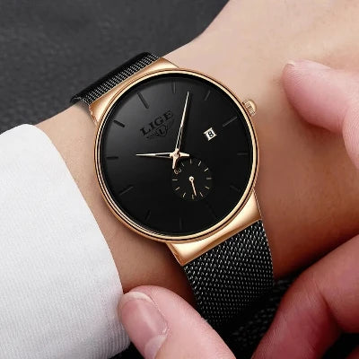 LIGE New Waterproof Watch Men Fashion Military Sports watches